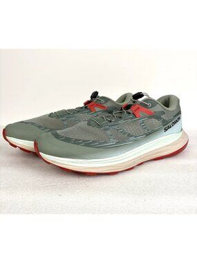 Salomon Ultra Glide 2 Mens 11 Trail Running Shoes Lily Pad/Bleached Aqua 472121